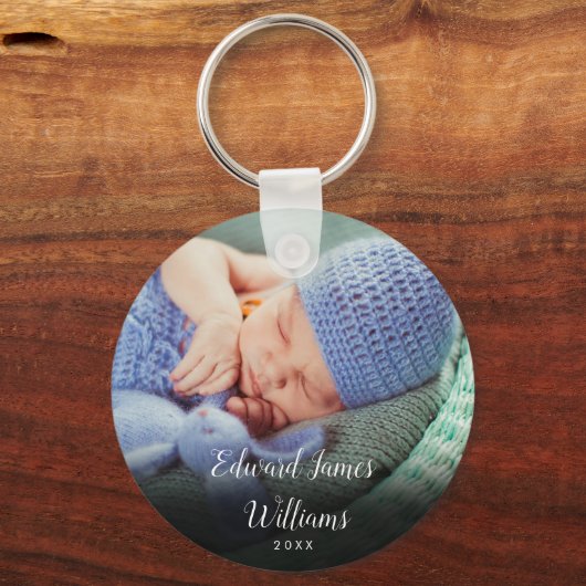 Jouw favoriete babyfoto sleutelhanger (Voorkant)