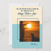 Jouw favoriete hond vertaler Gelukkige Vaderdag Feestdagenkaart (Voorkant)