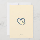 Jouw favoriete hond vertaler Gelukkige Vaderdag Feestdagenkaart (Achterkant)