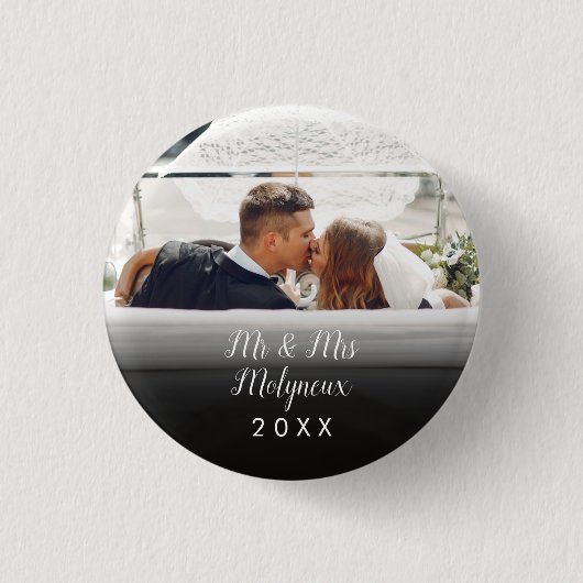 Jouw favoriete trouwfoto ronde button 3,2 cm (Voorkant)