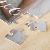 Jouw favoriete trouwfoto Script Liefde Legpuzzel (Zijkant)