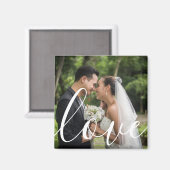 Jouw favoriete trouwfoto script liefde magneet (Voorkant / Achterkant)