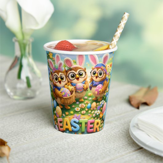 Jouw feestpapier papieren bekers (Insitu)