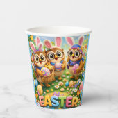 Jouw feestpapier papieren bekers (Voorkant)