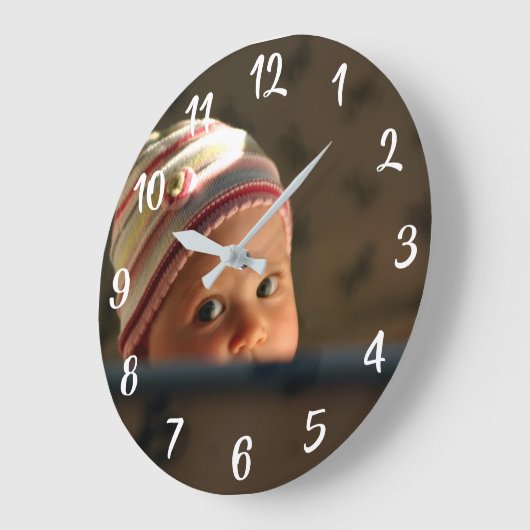 Jouw foto-aandenken grote klok (Hoek)