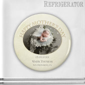 Jouw foto Elegant Moederdag Magnet