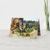 Jouw foto Funny Wine Moederdag Wenskaart Kaart (Achterkant)