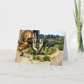 Jouw foto Funny Wine Moederdag Wenskaart Kaart (Voorkant)