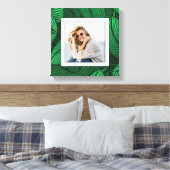 Jouw foto Greenery Canvas Afdruk (Insitu (Slaapkamer))