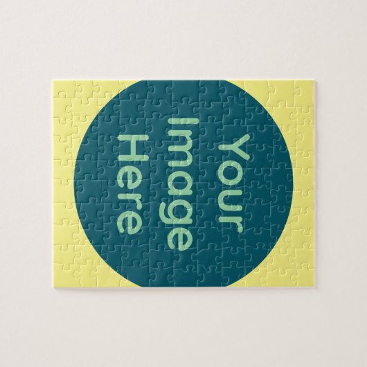 Jouw foto hier Aangepaste puzzel Legpuzzel (Horizontaal)