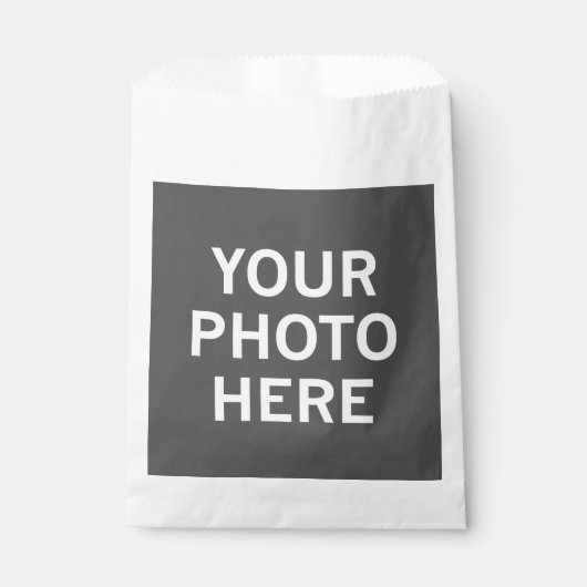 Jouw foto hier bedankzakje (Voorkant)