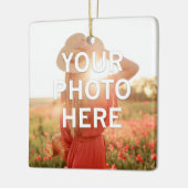Jouw foto hier keramisch ornament (Links)