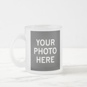 Jouw foto hier matglas koffiemok