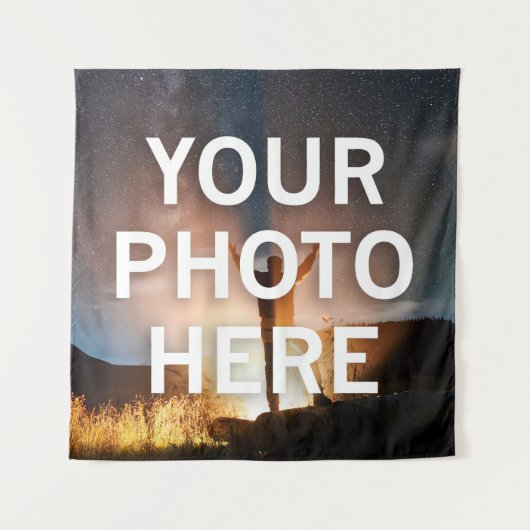 Jouw foto hier wandkleed (Voorkant)