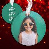 Jouw foto Ho ho ho ho Ornament