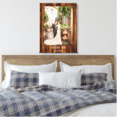 Jouw foto met houten custom print (Insitu (Slaapkamer))