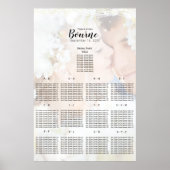 Jouw foto onder de sterren zitplaatsindeling poster (Voorkant)