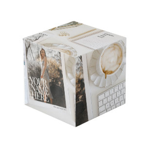 Jouw foto op het magazine   Kantoor Decor Foto Kubus