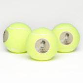 Jouw foto & tekst gepersonaliseerd tennisballen (Multi)