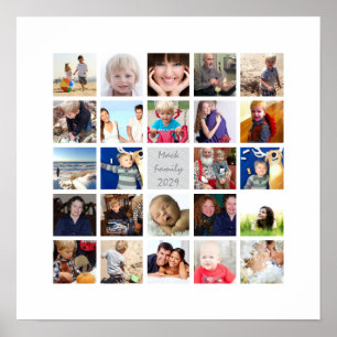 Jouw foto's Instagram Poster