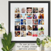 Jouw foto's Instagram Poster