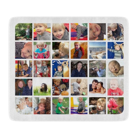 Jouw foto's Instagram Snijplank (Voorkant)