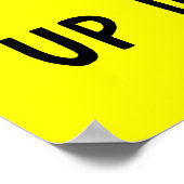 Jouw Fouten Grappige Poster (Hoek)