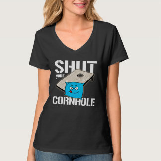 Jouw gat is mijn doel Cornhole  hou je cornhole di T-shirt