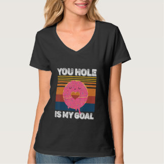Jouw gat is mijn doel Donut Hole T-shirt