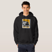 Jouw gat is mijn doel graafmachine constructie zwa hoodie (Voorkant volledig)