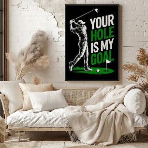 Jouw gat is mijn doel poster