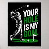 Jouw gat is mijn doel poster (Voorkant)