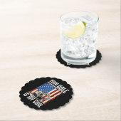 Jouw gat is mijn doel Zware Apparatuur Operator Fu Kartonnen Onderzetters (Insitu)