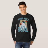 Jouw gat is mijn goal... bean tas. t-shirt (Voorkant volledig)
