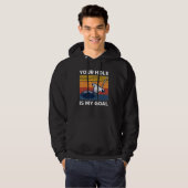 Jouw gat is mijn Goal Golf Player Golfing Humor pu Hoodie (Voorkant volledig)