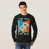 Jouw gat is mijn Goal Retro Style Corngat Bag T-shirt (Voorkant volledig)