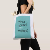 Jouw geluid telt optie 2 tote bag (Dichtbij)