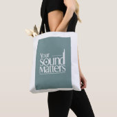 Jouw geluid telt tote bag (Dichtbij)