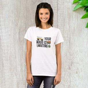 Jouw golf is aan het wachten t-shirt