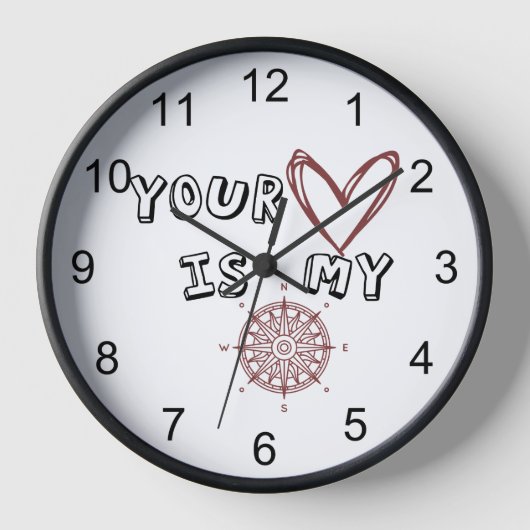 Jouw hart is mijn kompas. (Voorkant)