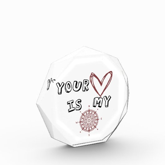 Jouw hart is mijn kompas. fotoblokken (Links)