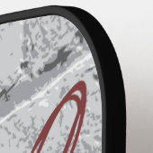 Jouw hart is mijn kompas. pickleball paddle (Links Detail)