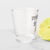 Jouw hart is mijn kompas. shot glas (Links)