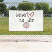 Jouw hart is mijn kompas. spandoek (Insitu)