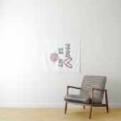 Jouw hart is mijn kompas. wandkleed (In Situ (horizontaal))