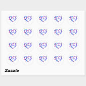 Jouw hart ronde sticker (Vel)