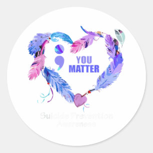 Jouw hart ronde sticker