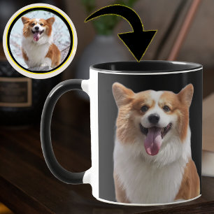 Jouw Hond Foto Aangepaste Kleur Grappig Cadeau Moe Mok