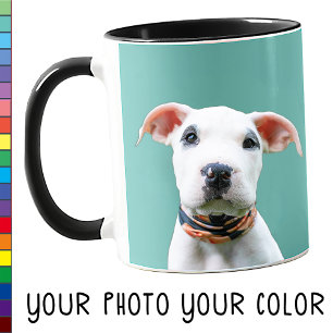 Jouw Hond Foto Aangepaste Kleur Grappig Cadeau Moe Mok