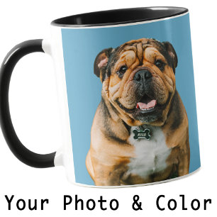 Jouw Hond Foto Aangepaste Kleur Grappig Cadeau Moe Mok